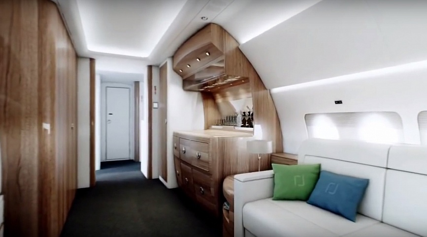 aereo Sukhoi Business Jet